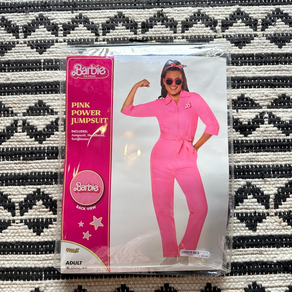 Barbie Pink Jumpsuit Women’s Halloween Costume